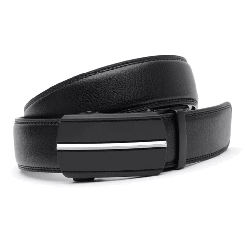 Мужской ремень Borsa Leather черный (V1GKX38-black)