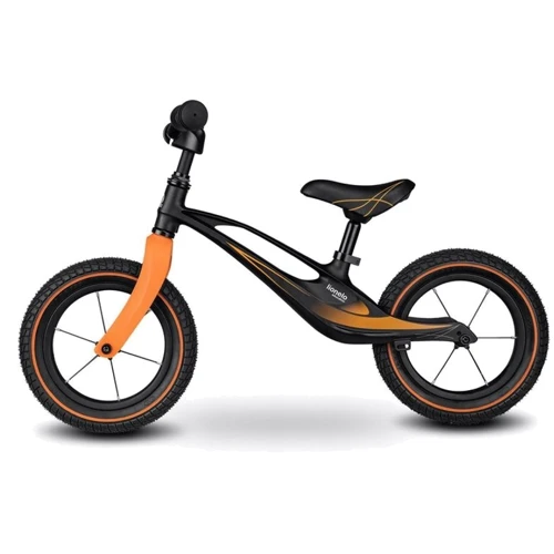 Беговел Lionelo Bart Air (sporty black): Діаметр коліс, дюймів 12