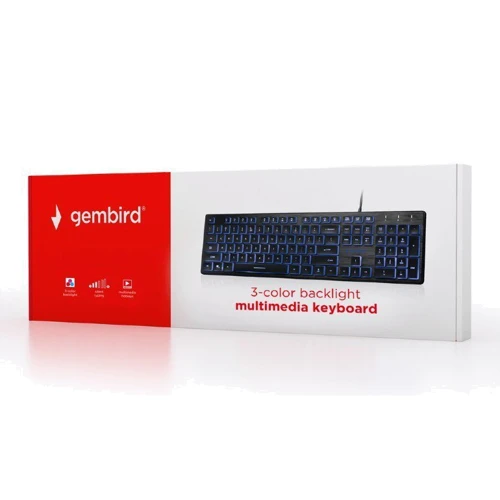 Клавиатура Gembird KB-UML3-01-RU: Интерфейс подключения USB