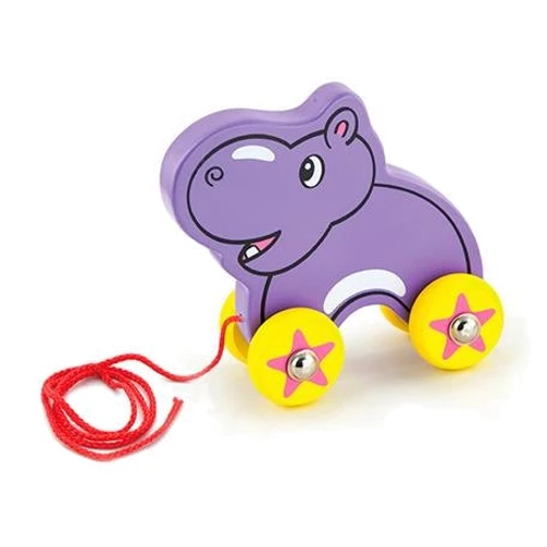 Деревянная каталка Viga Toys Бегемотик (50092): Производитель Viga Toys