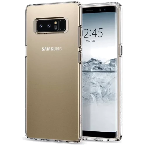 Аксессуар для смартфона Spigen Liquid Crystal Clear (587CS22056) for Samsung N950 Galaxy Note 8: Материал TPU (термополиуретан)