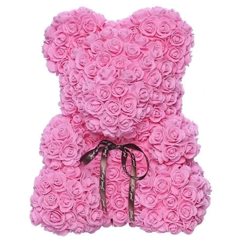 Мишка из роз UFT Bear Flowers UFT BB2 Pink