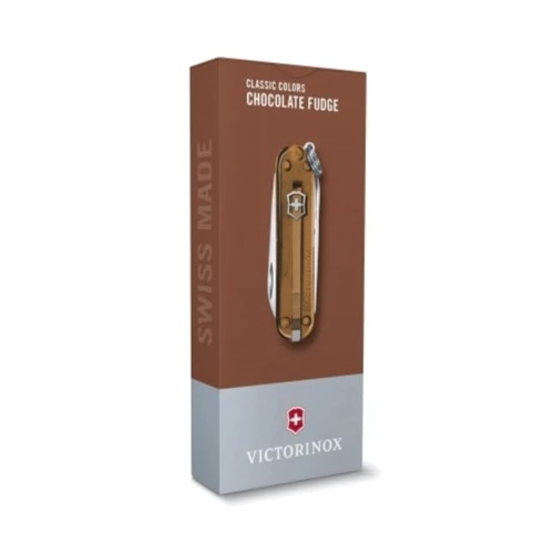 Мультитул Victorinox Classic SD Colors Chocolate Fudge 58мм/7функций/коричневый прозрачный (0.6223.T55G): Количество функций 7