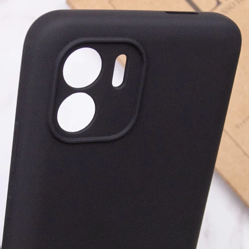 Аксесуар для смартфона Mobile Case Silicone Cover Full Camera Black для Xiaomi Redmi A1+ / A2+: Колір чорний