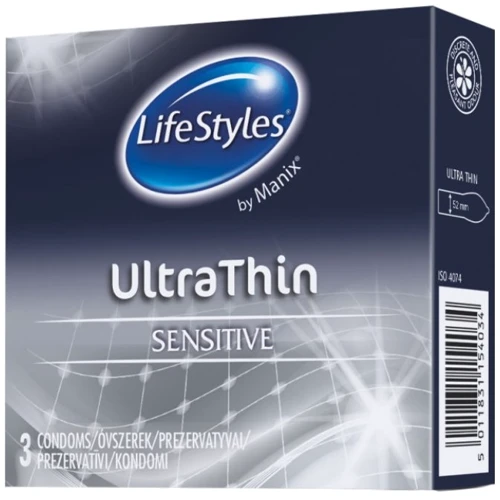 LifeStyles латексные презервативы ULTRATHIN 3шт