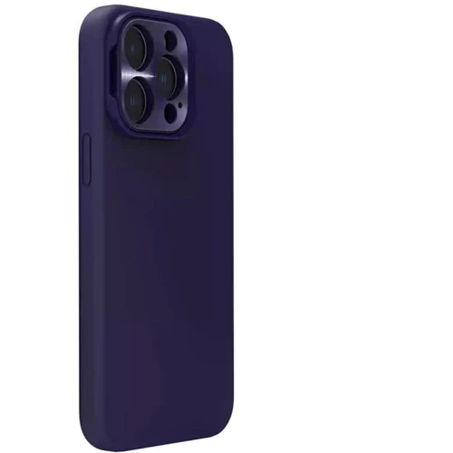 Чохол для iPhone Nillkin Silicone LensWing Magnetic Deep Purple для iPhone 14 Pro Max: Матеріали силікон