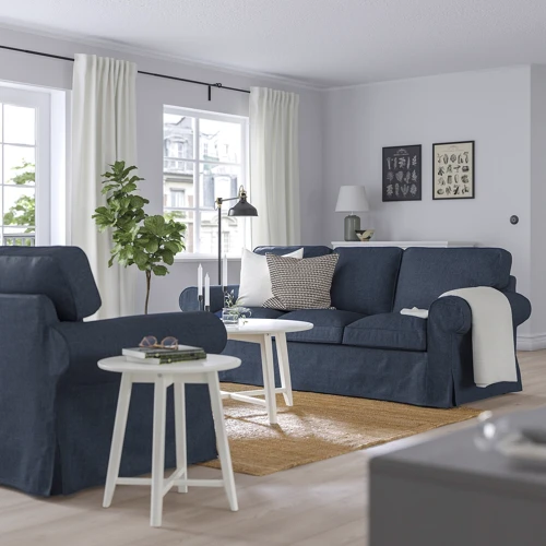 3-местный диван ІКЕА EKTORP Киланда темно-синий (s29509007) фото 5