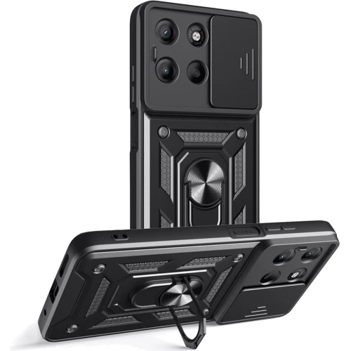 Чехол для телефонов BeCover Military Black for Motorola G15 / G15 Power (713530)