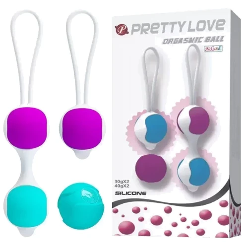 Вагинальные шарики PRETTY LOVE Orgasmic ball, BI-014265