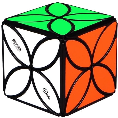 QiYi Clover Cube black Головоломка Клевер