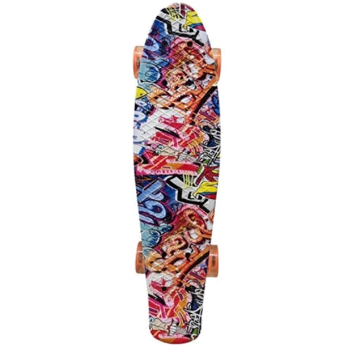 Пенни борд Bambi колеса PU со светом, 56 см (SC20602-1): Тип пенни борд