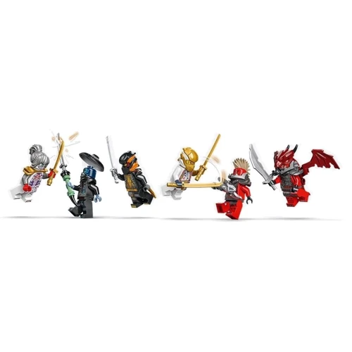 Конструктор LEGO Ninjago Ультраобъединительный робот Зейна 1187 деталей (71834) фото 10