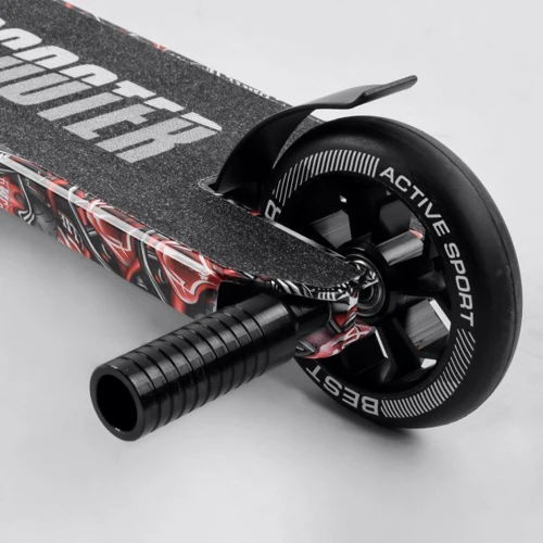 Самокат трюковий Best Scooter червоний (BS-77488): Тип гальма ножний