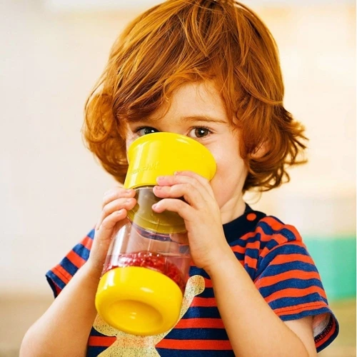 Пляшка Munchkin Miracle 360 Fruit Infuser Cup з інфузером, 414 мл, жовта (011209.03) фото 6