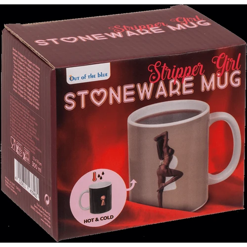 Чашка с термоэффектом OOTB Stoneware Mug Stripper Girl
