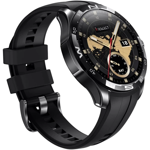 Смарт-годинник Kieslect Smart Watch Actor Black: Матеріал ремінця Силикон