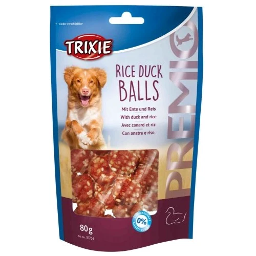 Лакомство для собак Trixie Premio Rice Duck Balls утиные шарики с рисом 80 г (4011905317045)
