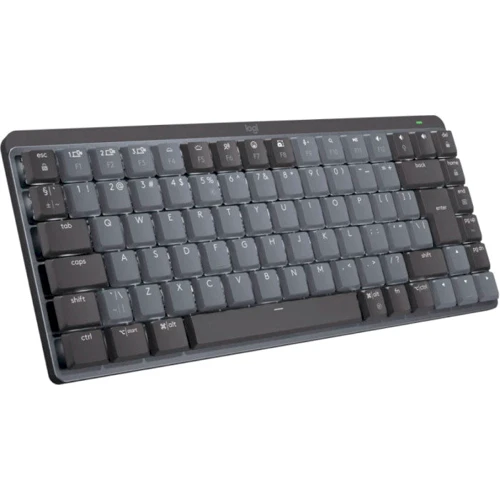 Клавиатура Logitech MX Mechanical Mini Minimalist Wireless Illuminated (920-010780): Подключение проводное