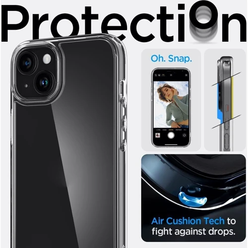 Чехол для iPhone Spigen Crystal Hybrid Navy Blue (ACS06460) for iPhone 15 Plus фото 10
