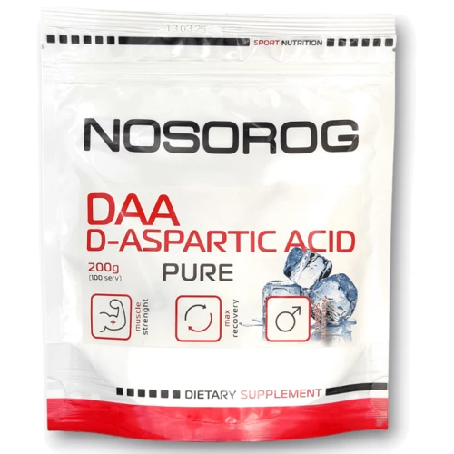 Бустер тестостерона Nosorog Nutrition DAA 200 g / 100 servings / Unflavored