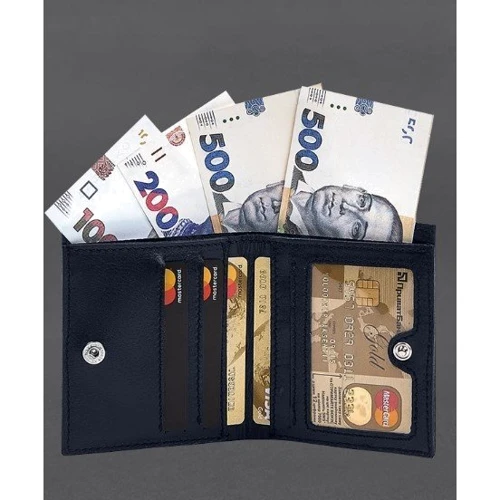 Портмоне BlankNote Brut синее (BN-PM-15-navy-blue): Страна производитель Украина