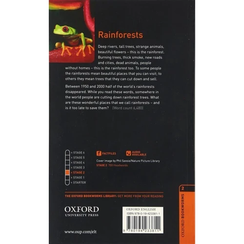 Bookworms 2: Rowena Akinyemi: Rainforests Factfile: Виробник Oxford University Press