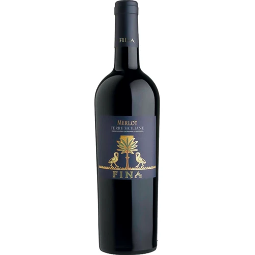 Вино Fina Vini Merlo, красное сухое, 0.75л (WNF8004489182082)