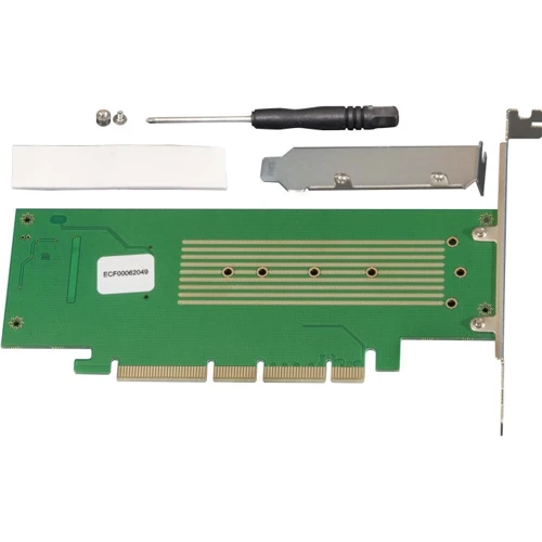 Frime PCI-E x4/x8/x16 to M.2 (M Key) NVMe (ECF-PCIEtoSSD004.LP) фото 3