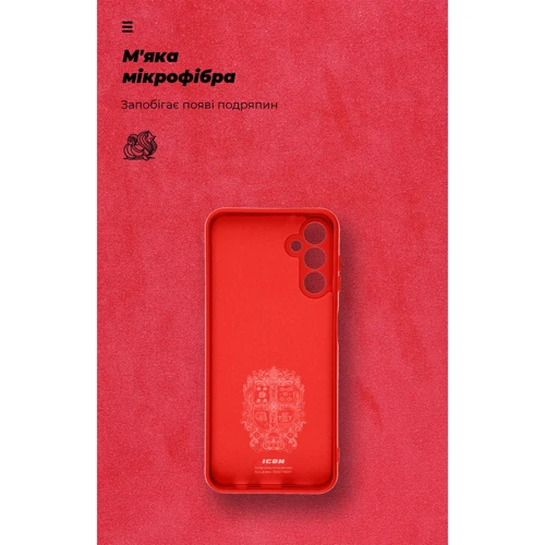 Чехол для телефонов ArmorStandart ICON Case Camera cover Red for Samsung A145 Galaxy A14 4G / A146 Galaxy A14 5G (ARM66170) фото 6