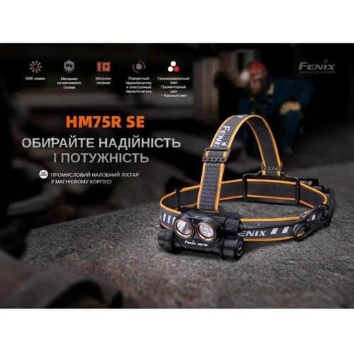 Ліхтар туристичний Fenix HM75R SE (HM75RSE) фото 14