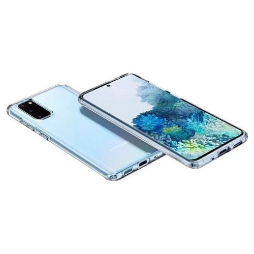 Аксессуар для смартфона Spigen Liquid Crystal Clear (ACS00789) for Samsung G980 Galaxy S20: Материал TPU (термополиуретан)