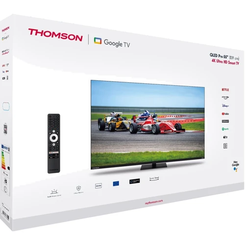 Телевізор Thomson 55QG7C14: Вихід в інтернет Ethenet / Wi-Fi / Bluetooth