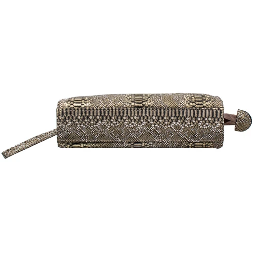 Женская косметичка Desisan бежевая (SHI2-722): Застежка Молния