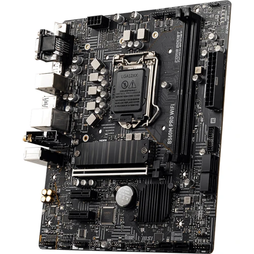 MSI B560M PRO WIFI: Разъемы на плате SATA 3.0, M.2