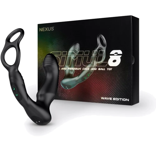 Стимулятор простаты Nexus SIMUL8 Wave Edition с эрекционным кольцом