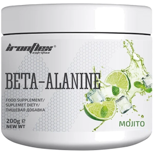 Аминокислота для спорта IronFlex Nutrition Beta-Alanine 200 g /80 servings/ Mojito