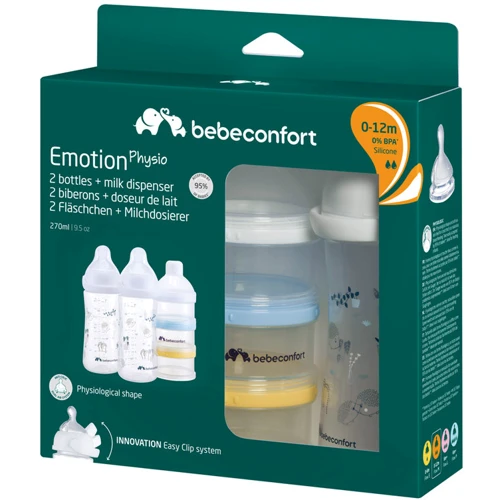 Набор для кормления Bebe Confort EMOTION PHYSIO Urban Garden (3102209180): Возраст с рождения
