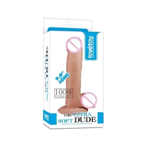 Фаллоимитатор LoveToy The Ultra Soft Dude 9"