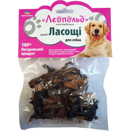 Лакомство для собак Леопольд Микс сушеный 100 г (4820185492133)