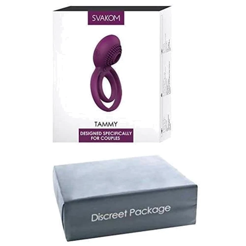 Svakom Tammy Vibrating Ring Violet вибронасадка, 8х4.8 см