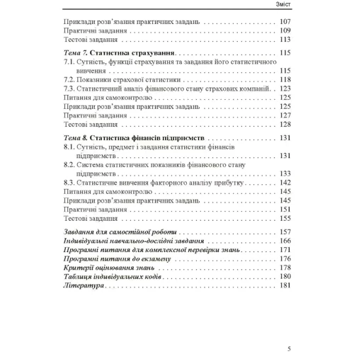 Мальчик, Галашко, Пелех: Фінансова статистика: Количество страниц 184