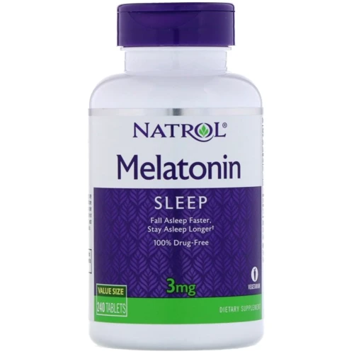 Natrol Melatonin 3 mg, 240 Tablets (NTL-16068)
