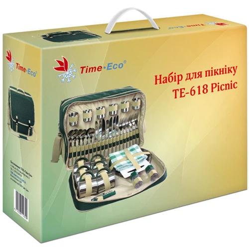 Набор для пикника Набор для пикника Time Eco TE-618 Picnic (6215028112329_1): Тип Набор для пикника