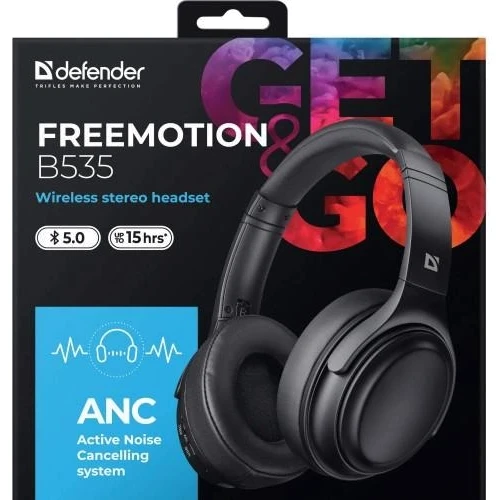Наушники Defender FreeMotion B535 ANC Black (63535) фото 6