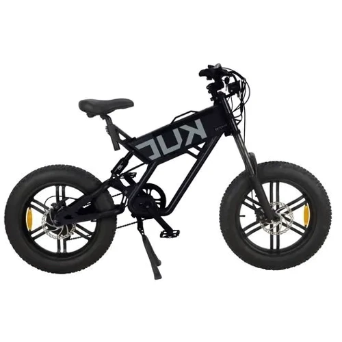 Электровелосипед Kugoo T01, (500 Вт, 48 В, 13 А/ч), колеса 20", черный