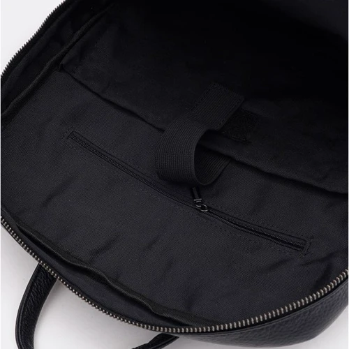 Мужской рюкзак Keizer черный (K19019bl-black): Фактура Матовая, Зернистая