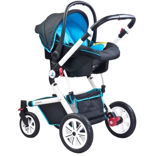 Автокрісло Caretero Compass blue: Група 0 + (до 13 кг), автокрісло-переноска