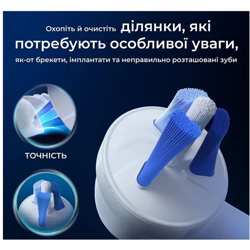 Насадка для электрической зубной щетки Braun Oral-B iO RB TG-2 Interdental Clean Белые (2)