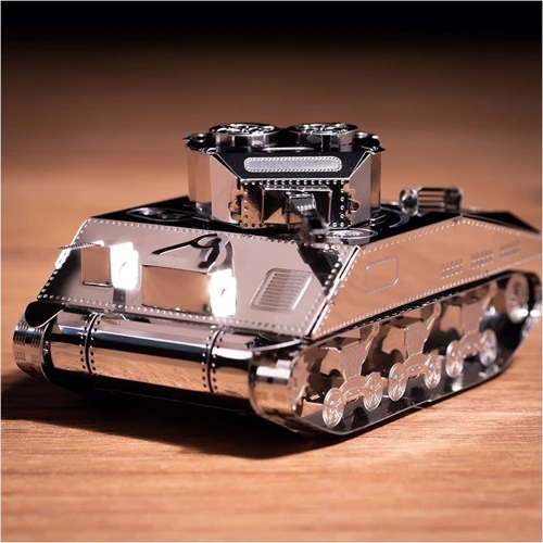 Коллекционная модель-конструктор Metal Time World of Tanks Танк M4 Sherman (MT070) фото 4