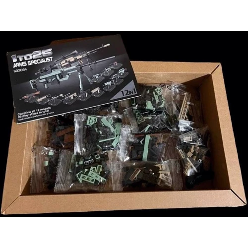 Конструктор MIC Arms specialist 12 в 1, 559 деталей (633084): Количество деталей, шт. 559